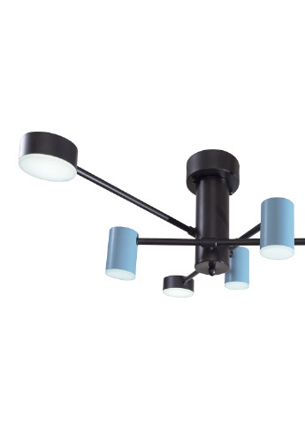 Светодиодная люстра BR-01 646C/6 LED 42W BK/BL Brille (251891802)