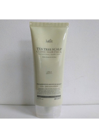 Зміцнююча маска для шкіри голови та волосся Tea Tree Scalp з екстрактом зеленого чаю La'dor (254844259)