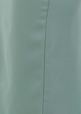 Серо-зеленая кэжуал однотонная юбка Rebecca Tatti карандаш