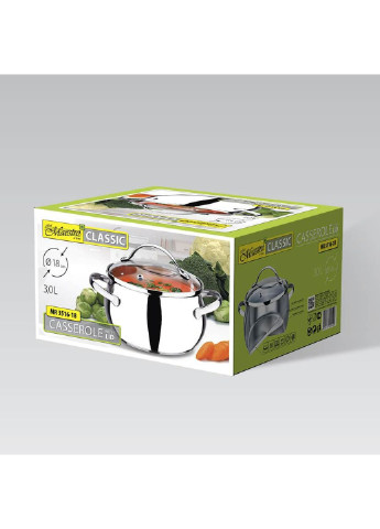 Кастрюля с крышкой MR-3516-24 6 л 24 см Maestro (253628343)