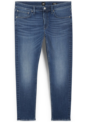 Синие демисезонные зауженные джинсы C&A