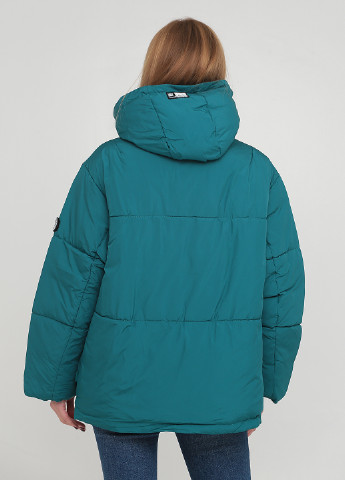 Бирюзовая зимняя куртка Sobello