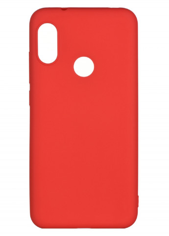 Чехол Basic 2E для Xiaomi Redmi 6 Pro, Soft touch, Red красный
