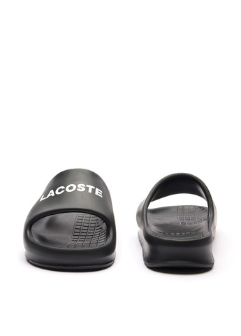 Черные кэжуал шлепанцы Lacoste