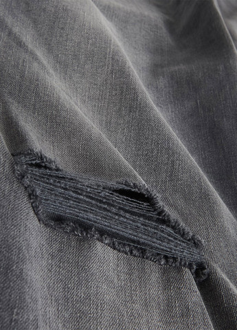 Темно-серые демисезонные каррот фит, слим джинсы Reserved