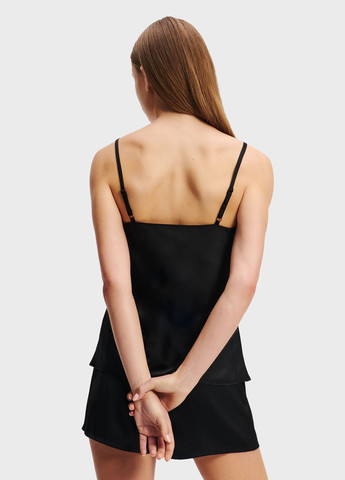 Чорна всесезон піжама (майка, шорти) майка + шорти Karl Lagerfeld