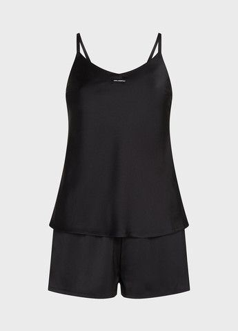 Чорна всесезон піжама (майка, шорти) майка + шорти Karl Lagerfeld