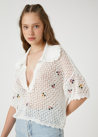 Молочна літня блуза KOTON