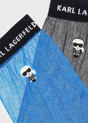 Комбинированные носки (2 пары) Karl Lagerfeld логотипы (347246790)