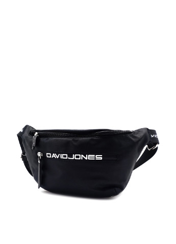 Сумка David Jones поясная сумка логотип чёрная кэжуал