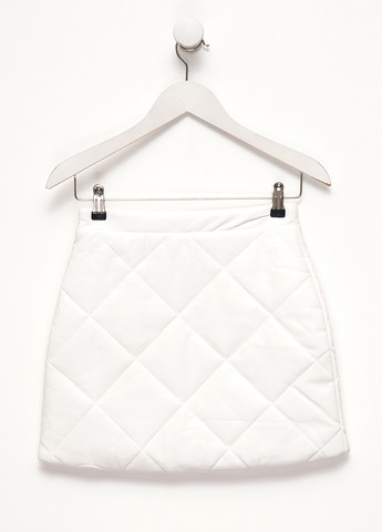 Белая кэжуал однотонная юбка HABITUAL а-силуэта (трапеция)