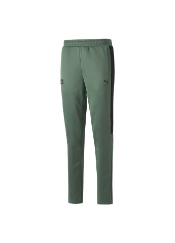Зеленые спортивные демисезонные брюки Puma