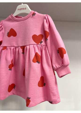 Розовое платье idilbaby mamino sweetheart 14877 Idil Baby Mamino (253713268)