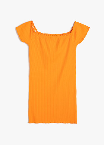 Оранжевое платье KOTON (329698295)