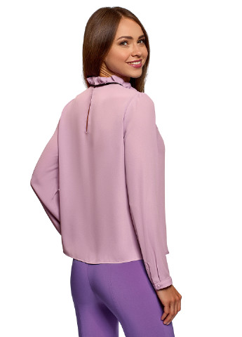 Фіолетова блуза Oodji
