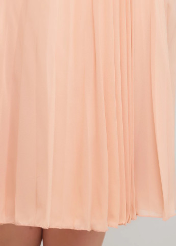 Персиковая кэжуал однотонная юбка Asos