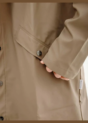 Куртка 1202-TAUPE Rains Long Jacket 1202-TAUPE (368082459)