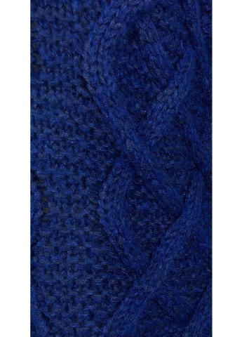 Синій зимовий укорочений светр джемпер Keepsake