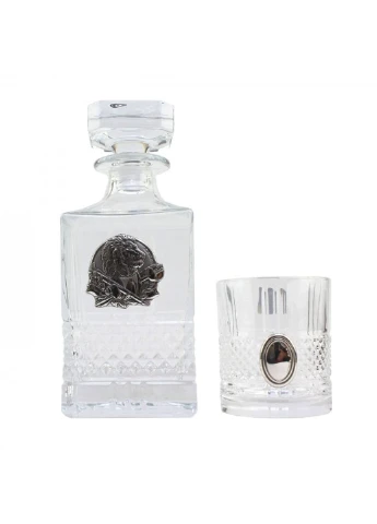 Набір для віскі Lion Brillante зі срібними накладками Boss Crystal (255190887)