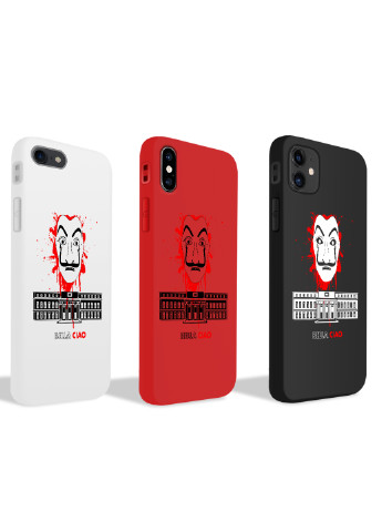 Чехол силиконовый Apple Iphone 7 Бумажный дом (La casa de papel Netflix) (17361-1629) MobiPrint (219778348)