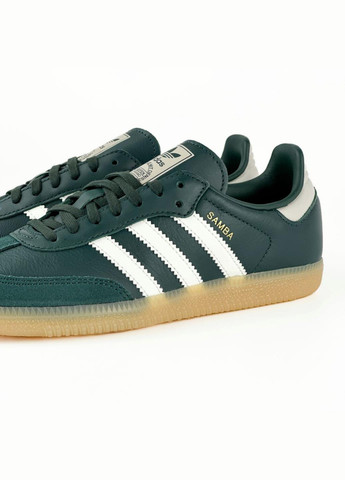 Кроссовки JI4469 adidas Samba OG Mineral зелёные демисезоны (317279509)