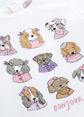 Белый демисезонный кэжуал лонгслив Original Marines с рисунком