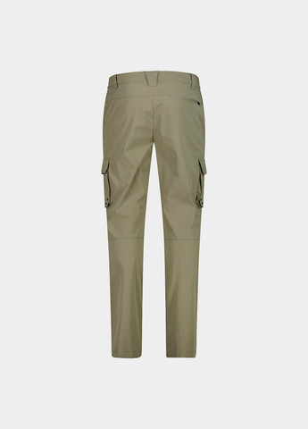 Хаки кэжуал демисезонные карго брюки CMP