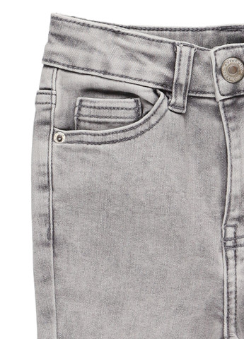 Серые демисезонные скинни джинсы George