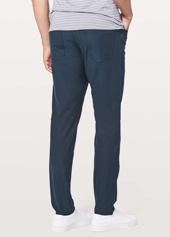 Темно-синие кэжуал демисезонные чиносы брюки Lululemon Athletica