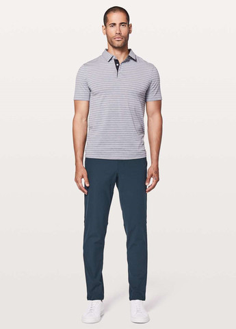 Темно-синие кэжуал демисезонные чиносы брюки Lululemon Athletica