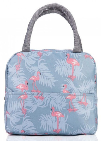 Сумка для ланча (ланч бэг) Flamingo на молнии с карманом No Brand 401896 (252643997)