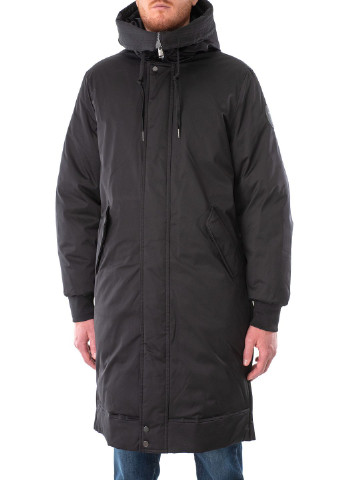 Черная зимняя куртка Trussardi Jeans