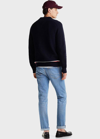 Темно-синій демісезонний светр Tommy Hilfiger