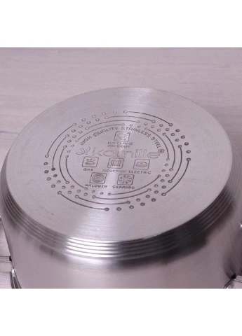 Кастрюля KM-5618S 2.9 л 18 см Kamille (253629025)