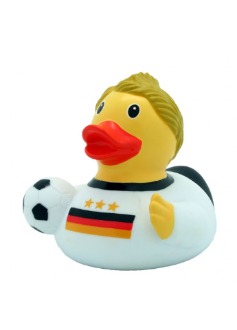 Іграшка для купання Качка Футболіст Німеччини, 8,5x8,5x7,5 см Funny Ducks (250618790)
