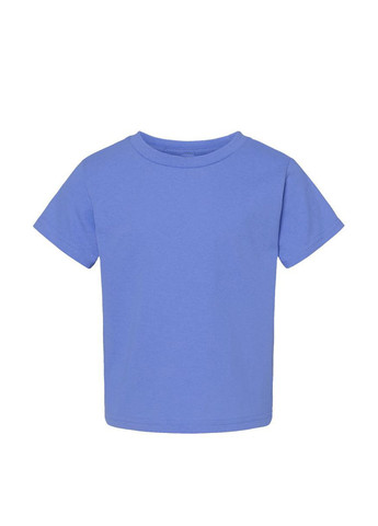 Темно-голубая летняя футболка Blue