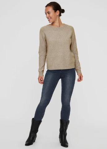 Бежевий демісезонний светр Vero Moda