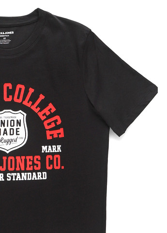 Чорна футболка Jack & Jones