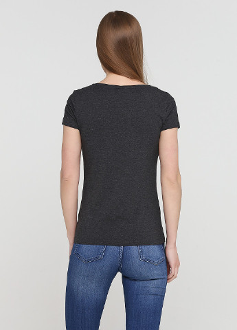 Темно-сіра всесезон футболка H&M