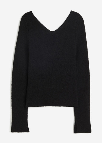 Чорний демісезонний пуловер пуловер H&M