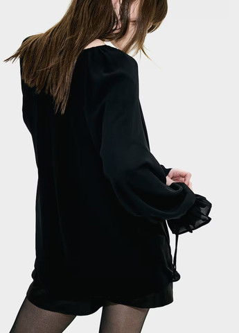 Чёрная блуза H&M