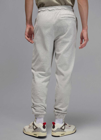 Серо-бежевые спортивные, кэжуал демисезонные джоггеры брюки Jordan