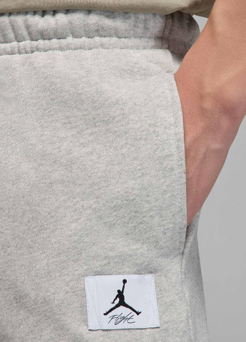 Серо-бежевые спортивные, кэжуал демисезонные джоггеры брюки Jordan