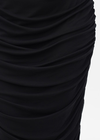 Черное кэжуал платье футляр Boohoo однотонное