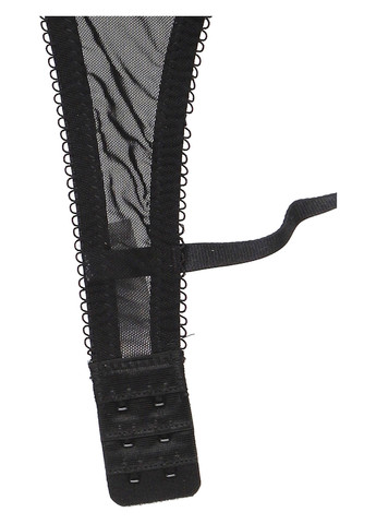 Чёрный балконет бюстгальтер S.Oliver с косточками полиамид, трикотаж