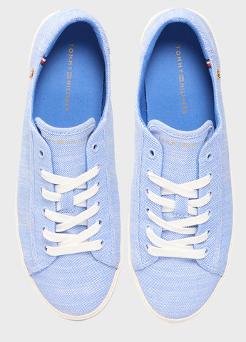 Голубые кеды Tommy Hilfiger