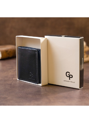 Мужской кожаный кошелек 9,5х10х2 см Grande Pelle (252126994)