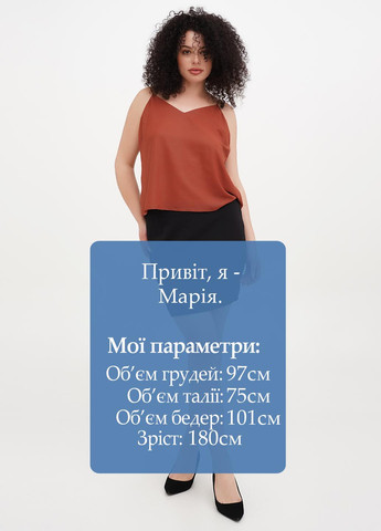 Черная кэжуал однотонная юбка Vicolo