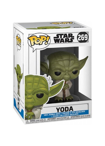 Фігурка Майстер Йода серії "Зоряні війни" 9.6 см Funko Pop (252243252)
