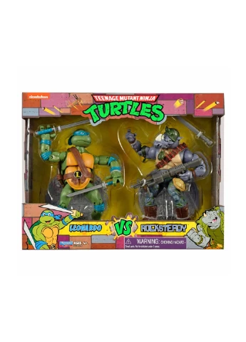 Фігурка набір Леонардо проти Рокстеді (81276) TMNT (252229269)